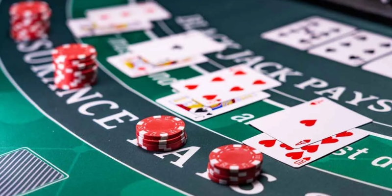 Quy trình đánh bài blackjack đơn giản